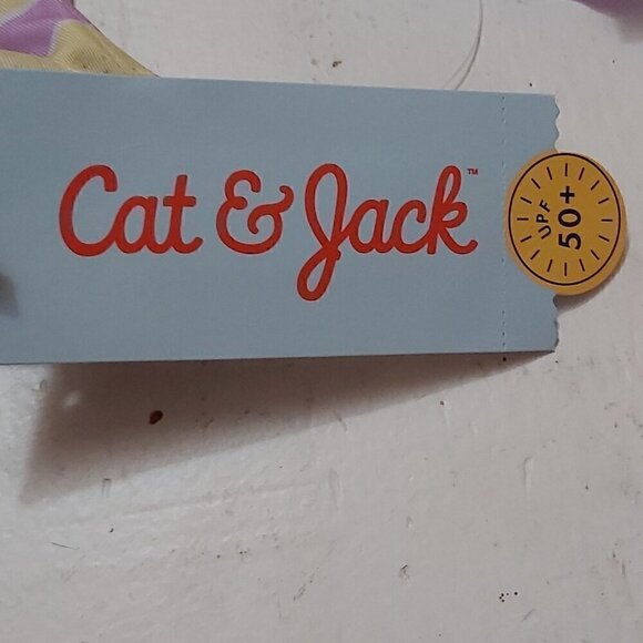 Cat & Jack 12M Cross Back Purple 2-Piece Bikini: Fun & Stylish For Your Baby - Picture 8 of 9